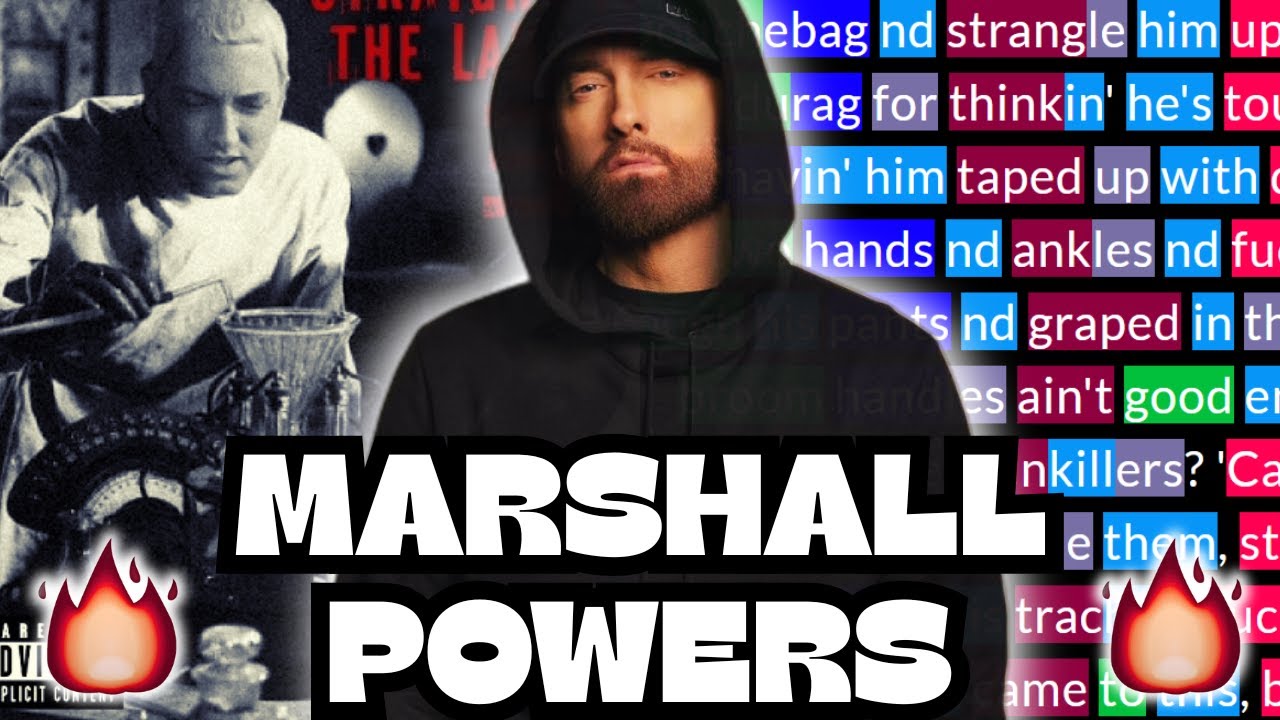 Eminem - Marshall Powers | Rhymes Highlighted, verse 1 \u0026 2