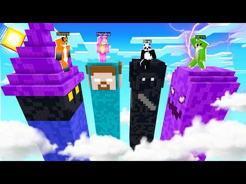 WIEŻA GLUT vs PRZEŚLADOWCA vs HEROBRINE vs MAGIK w Minecraft!