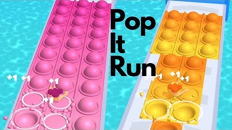 Pop It Run 🏃‍♀️ Game | ASMR | Satisfying Gameplay Walk-through #games #gaming #asmr #popitrun #game