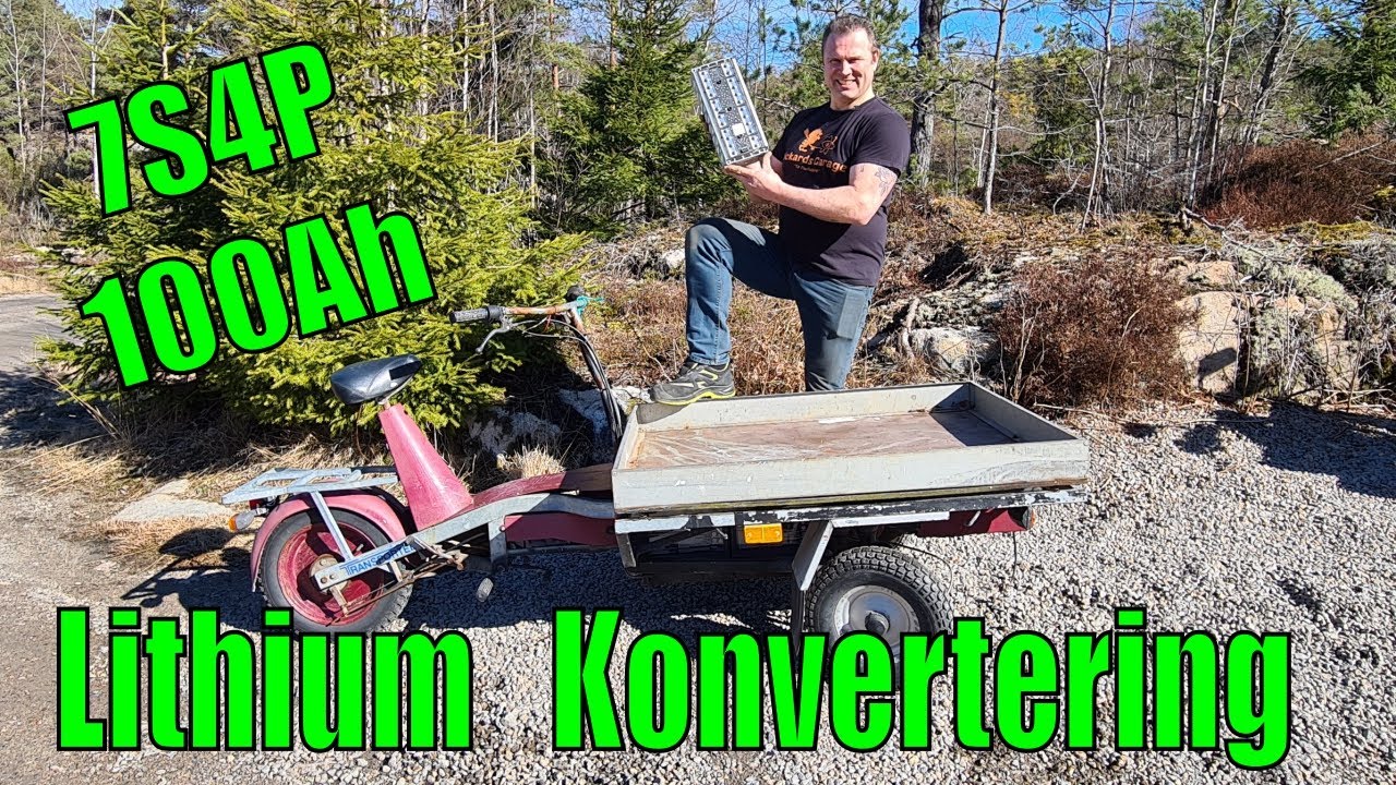 Konvertering Lithium Batteri Del 1 - Rickards Garage