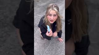 Hvor langt kan et kritt gå?! #youtubeshorts
