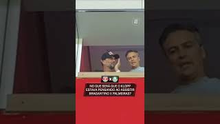 KLOPP MARCOU PRESENÇA EM BRAGANTINO X PALMEIRAS #shorts