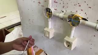 Pemasangan Penerengan Instalasi Listrik Dengan Menggunakan Kwh