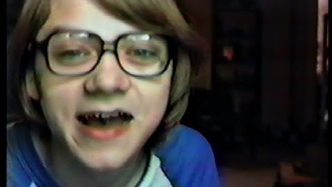 Fasting On Good Friday 1987 -(Weird Paul) Original Vlogger VHS HOME MOVIES 2017 80s Memories