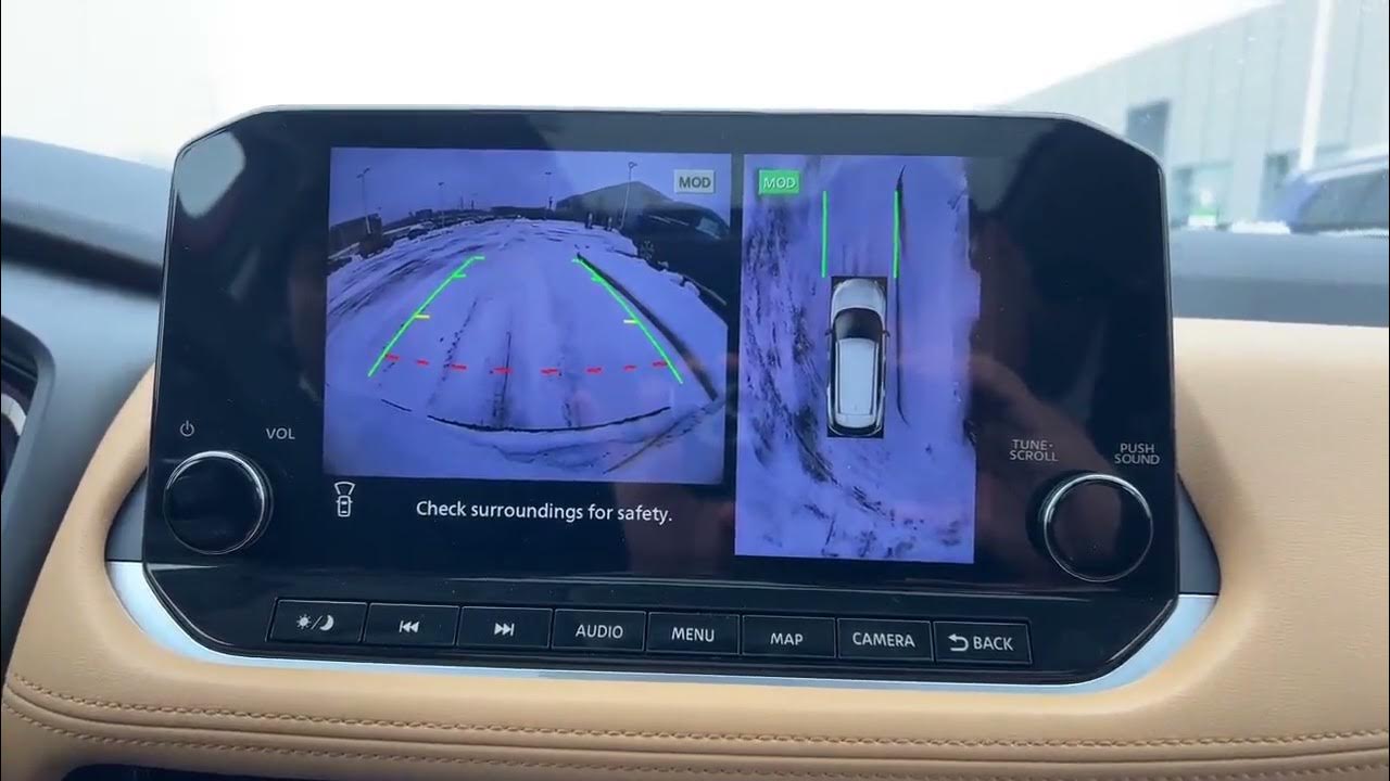 How to Use the Intelligent Around View Monitor in the 2023 Nissan Rogue