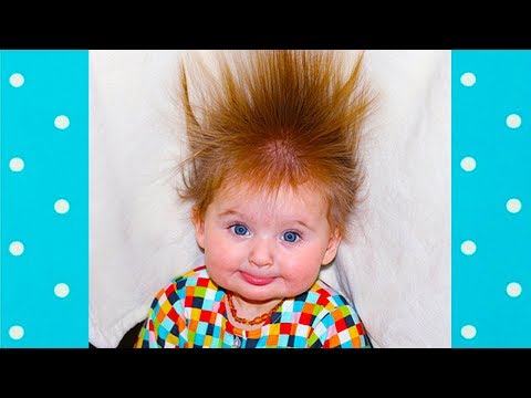 try-not-to-laugh:-funny-baby-static-hair-|funny-baby-hairstyle-|funny-everyday