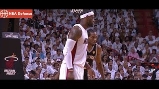 Kawhi Leonard Defense on LeBron James | 2014 NBA Finals Game 4