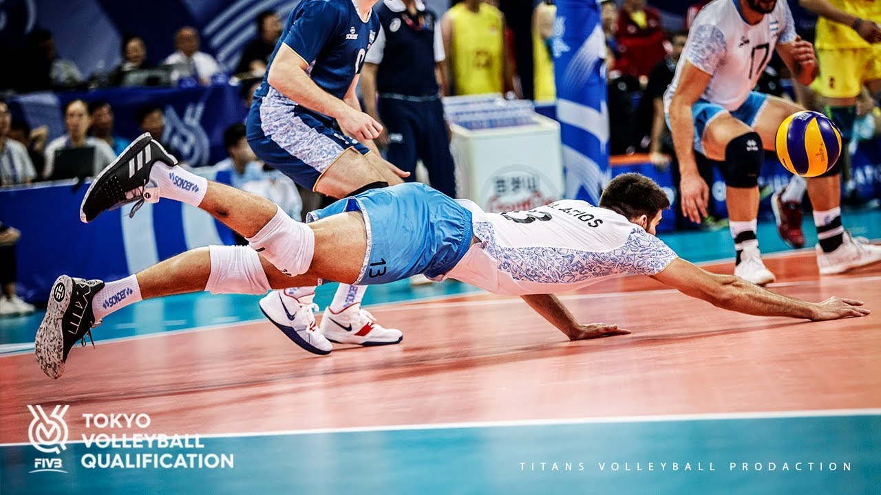 Fantastic Volleyball Defense (Dig/Save) Men's OQT 2019 ᴴᴰ YouTube