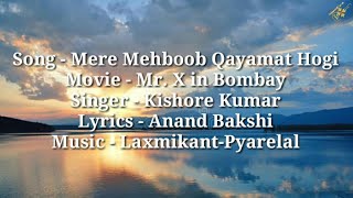 3. Mere Mehboob Qayamat Hogi | Mr. X in Bombay | Kishore Kumar