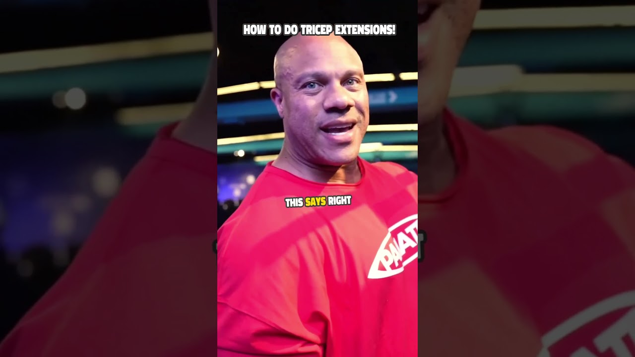 СЕКРЕТ Фила Хита по накачиванию трицепса! 💪 | 7-кратный Мистер Олимпия