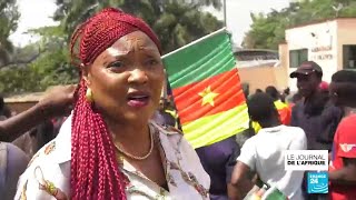 Propos d'E. Macron sur le Cameroun : manifestation devant l'ambassade de France