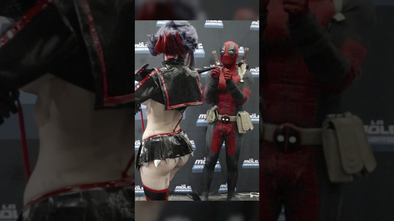 Deadpool has no roots PT.2 📸 #deadpool #anime #cosplay