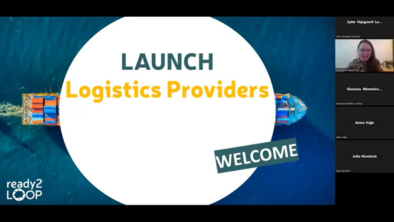 ready2LOOP platform Webinar - Logistics Providers