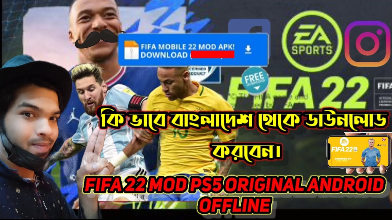 HOW TO DOWNLOAD fifa 22 on Android Phone/FIFA 22 Mod PS5 Original Android  Offline DOWNLOAD.🐸 