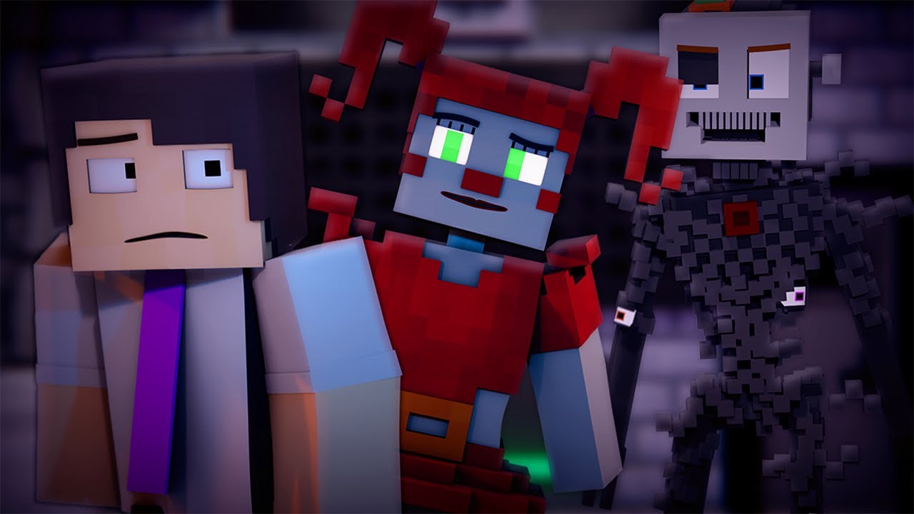 "Daddy's Little Monsters" [Remake] | FNAF MC Animated Music Video (TryHardNinja) | FaintTurnip