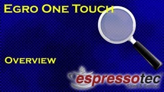 EGRO ONE Touch Superautomatic Commerical Espresso Machine