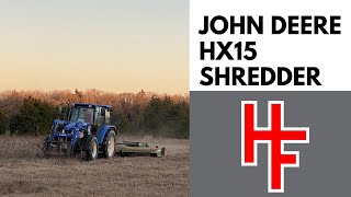 John Deere HX15 Shredder