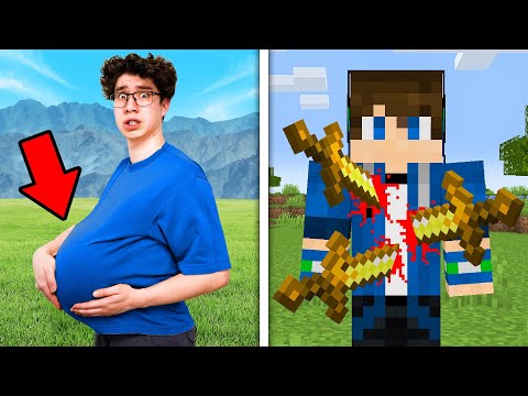 I Give Birth If I Take Damage in Minecraft