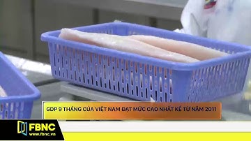 GDP : 9 tháng của Việt Nam đạt mức cao nhất kể từ năm 2011 | FBNC
