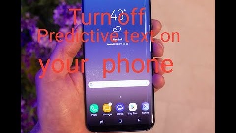 How to Turn Off Predictive Text on Android - Samsung Galaxy S8 Samsung any models  | Hindi/urdu