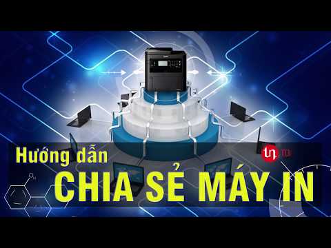Video Hướng dẫn chia sẻ máy in qua mạng Lan - toannhan.com - youtube