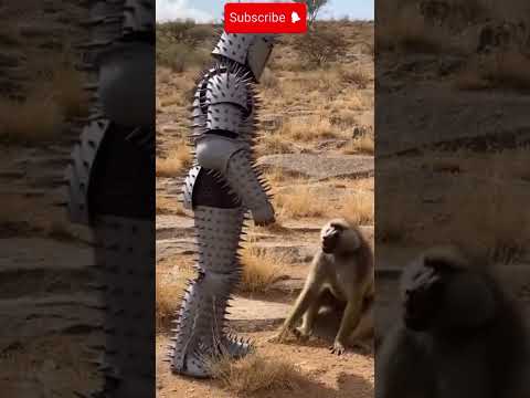 manusia duri vs monyet #shorts by donjuan