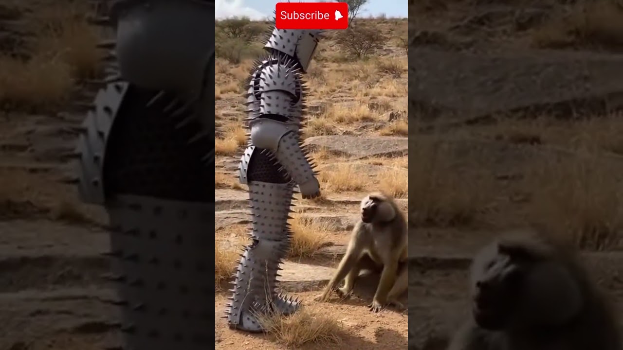 manusia duri vs monyet #shorts — donjuan YouTube video