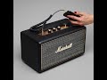 Обзор колонки Marshall Stanmore Bluetooth Black (Часть 1) Распаковка  премиум колонки