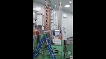 Tháp Chưng Cất Rượu Thái An l Chưng Cất 250kg l Vật liệu Đồng đỏ l 0969448468