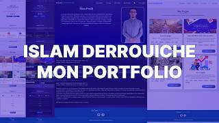 Refonte de mon Site Portfolio fait avec React, FastAPI, TailwindCSS...