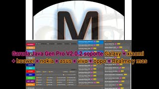 Garuda Java Gen Pro V2 0 2 soporte Galaxy + xiaomi + huawei + nokia + asus + vivo + oppo + Realme
