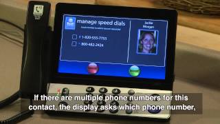 Adding a Contact to Speed Dial