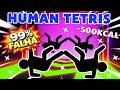 HUMAN TETRIS | Immersive Interactive Warm Up | 2 Players CO-OP | Desafio Visual Rápido | Full Body