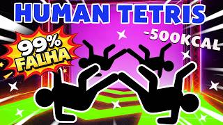 HUMAN TETRIS | Immersive Interactive Warm Up | 2 Players CO-OP | Desafio Visual Rápido | Full Body screenshot 3