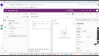 Lesson686 - TabList With Container - Power Apps 1000 Videos