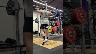 150kg/330lbs Pause Squat - (2.5 Years of Consistent Gym)