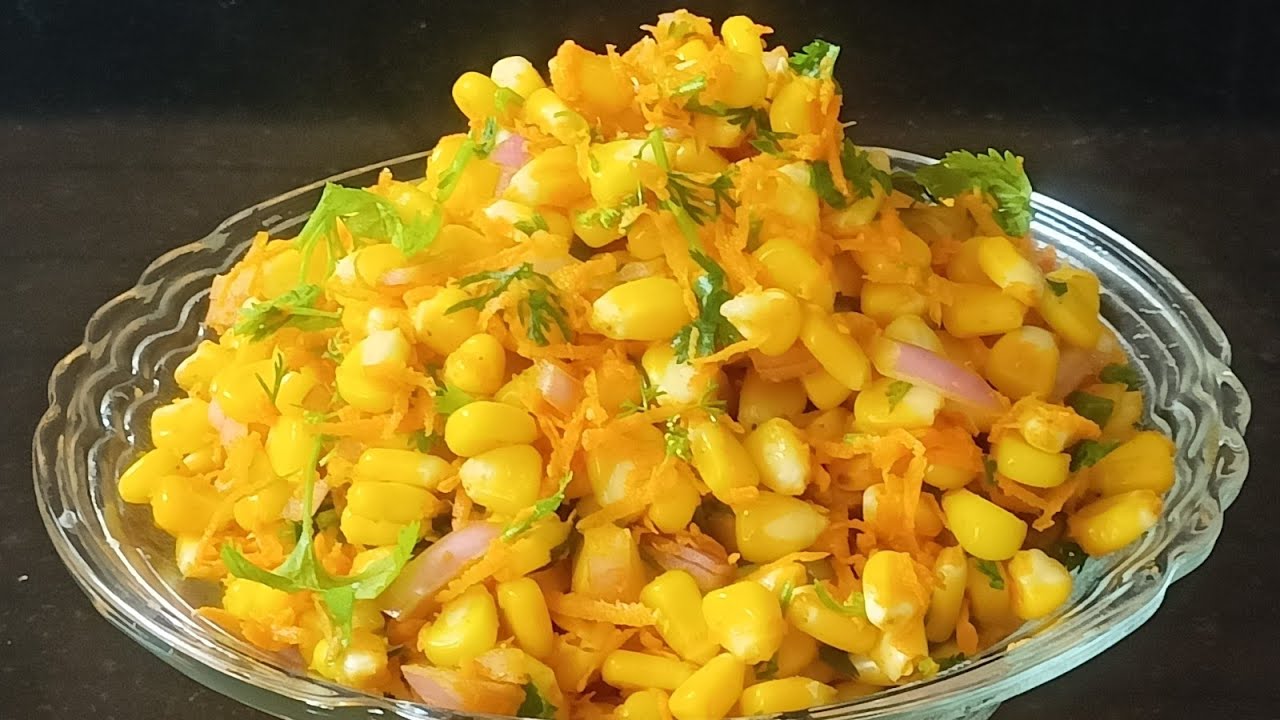 Sweet Corn Chaat Recipe Kannada // ಸ್ವೀಟ್ ಕಾರ್ನ್ ಚಾಟ್ ರೆಸಿಪಿ ಕನ್ನಡ