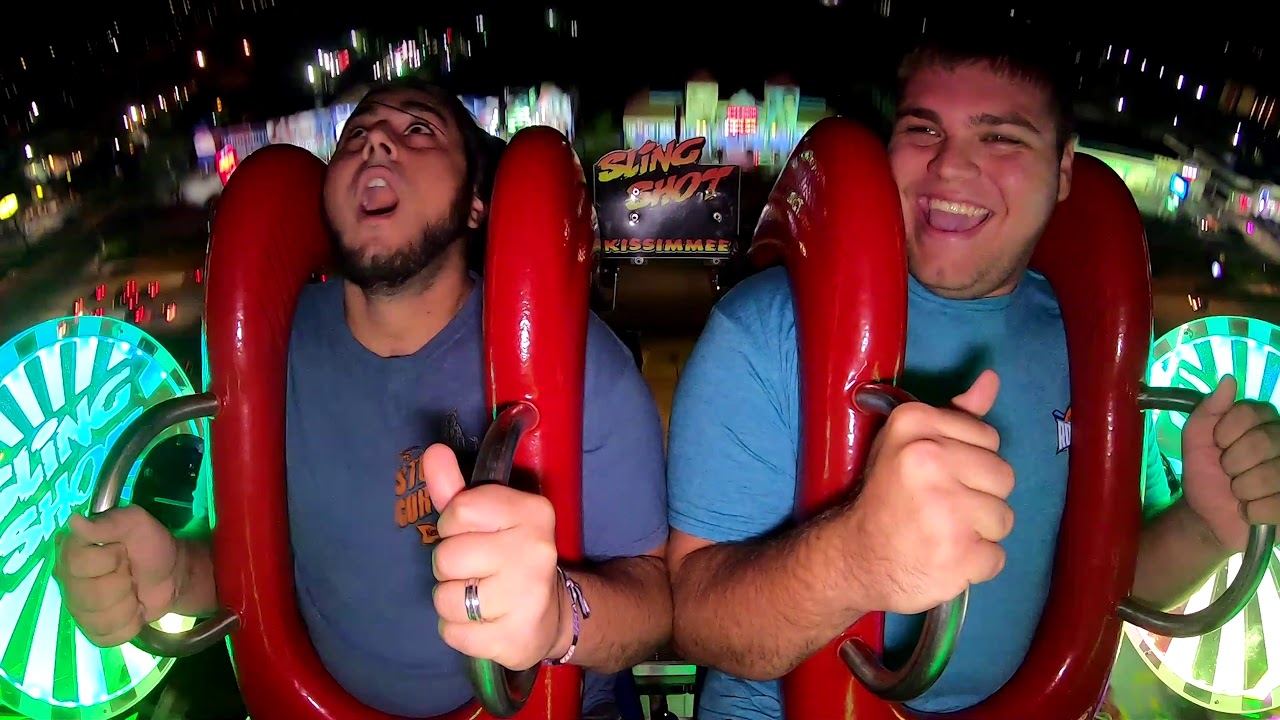 Sling Shot Rider POV Old Town Kissimmee Florida YouTube