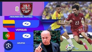 Colombia vs. Portugal #carlosantoniovelez #win #worldcup #colombianationalteam #portugal #cristia...