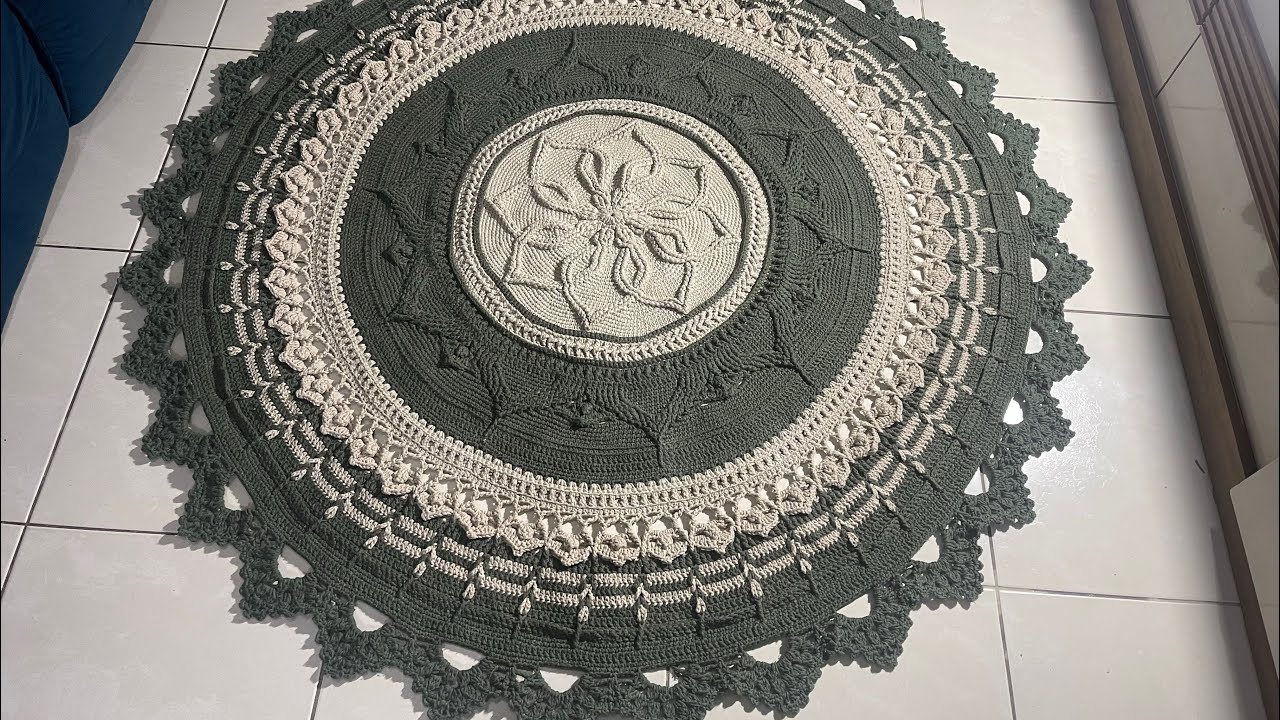 Tapete de crochê FÊNIX #2