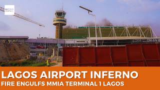Fire Engulfs Murtala Muhammed International Airport Lagos | Ebonyi Community Protests Insecurity