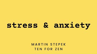 Time to Talk with Martin Stepek - Stress and Anxiety