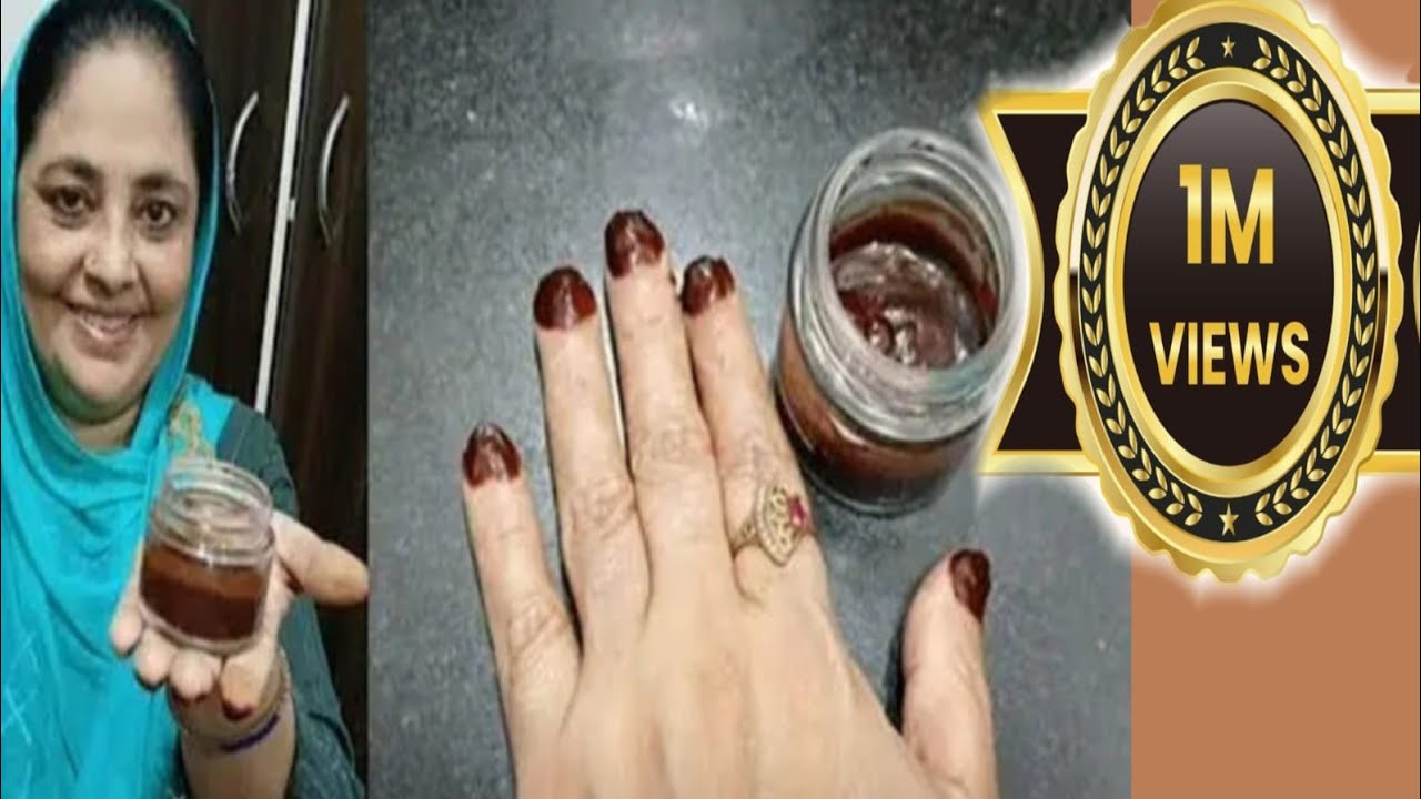 Nails mehndi( Araq) at home-easy to make with long-lasting stain on nails#shahkitchen#youtubecooking