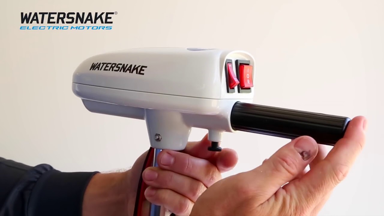 JM Watersnake ASP Electric Motor with Kayak Mount YouTube