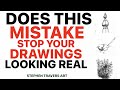 An unrecognised drawing issue that robs your drawings of realism