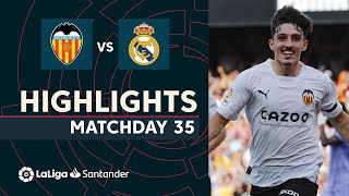 Resumen de Valencia CF vs Real Madrid (1-0)