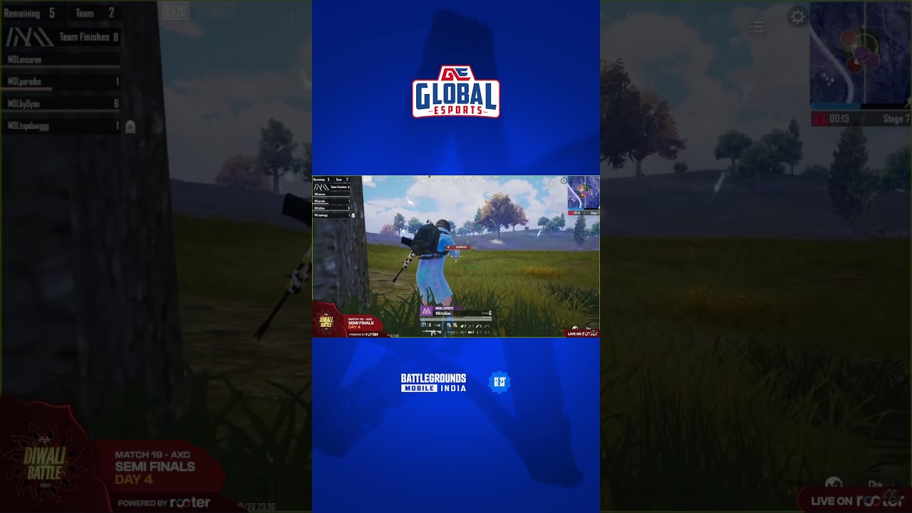 Mavi and Ninjaboi 2v3 WWCD vs Medal Esports | Upthrust Diwali Battle LAN Qualifier