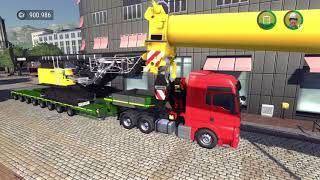 Construction Simulator 3- ~Crane job part 1