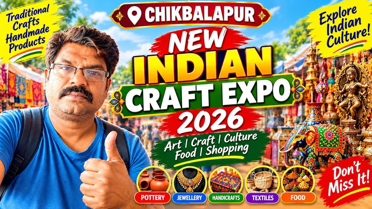 New indian craft expo 2026 #chickballapur@vinaymr6939
