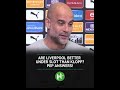 Pep Guardiola's Surprising Take on Liverpool's Shift from Klopp to Slot 👀